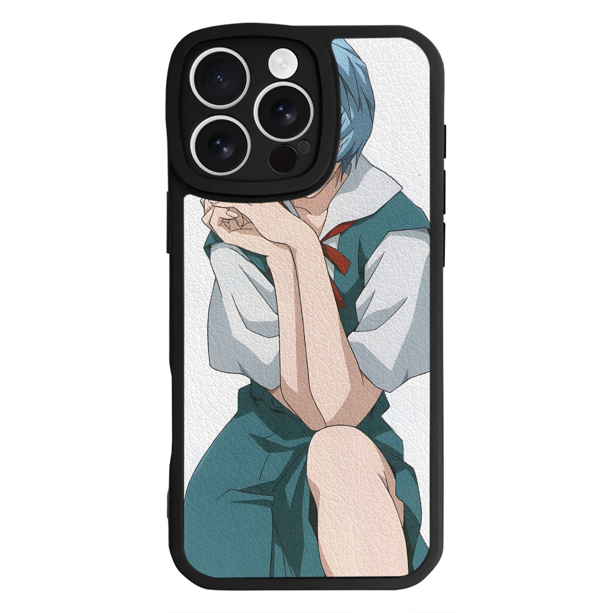 （画像用） EVA 新世紀エヴァンゲリオン 【iPhone 16シリーズ対応】シリコンスマホケース（レザー調） 材質：シリコン